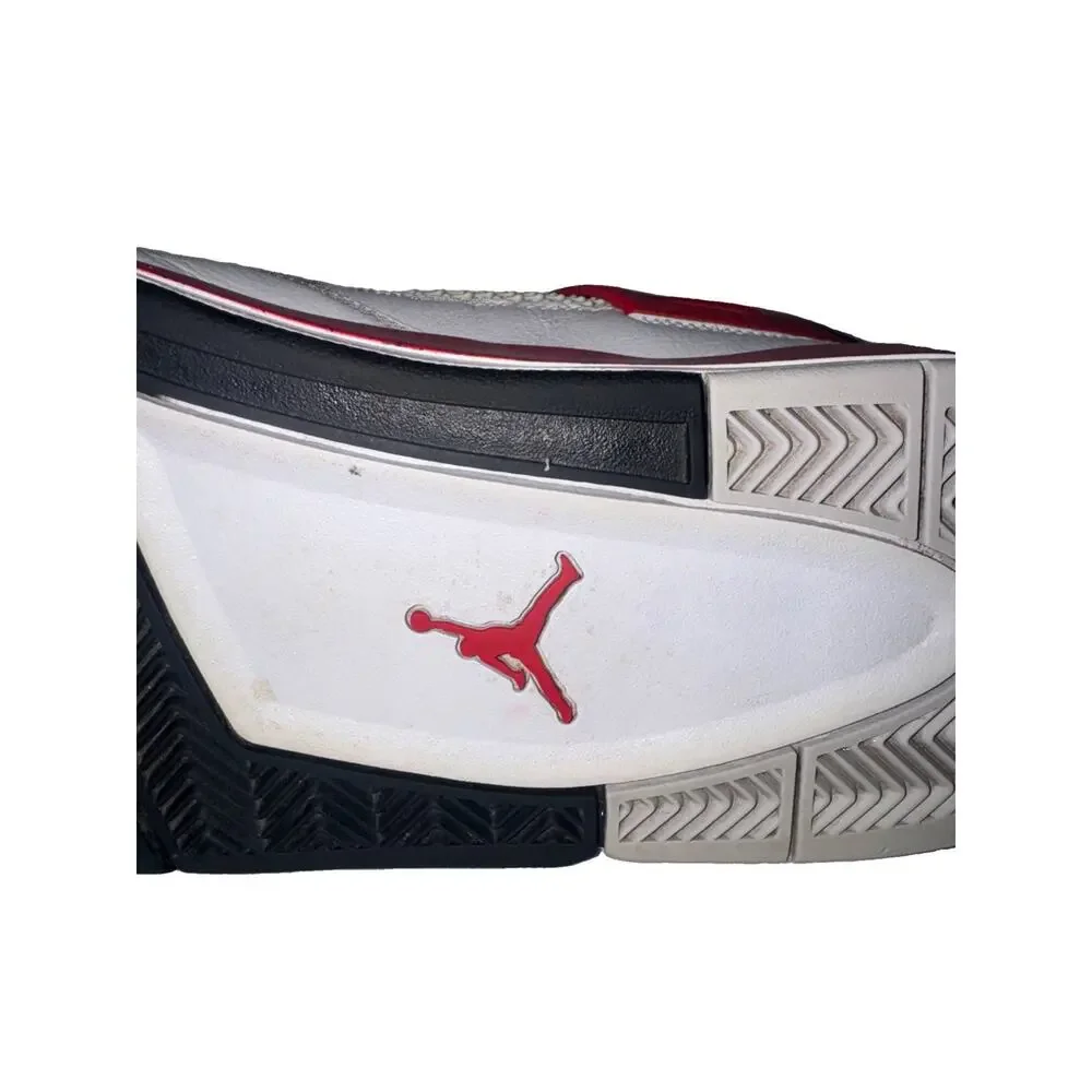 Nike Air Jordan 4 IV Retro Red Cement Mens Size 11 White Fire Black DH6927-161